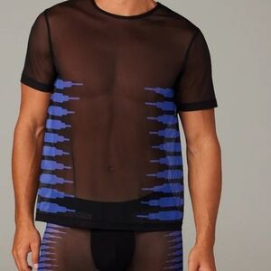 Savage Fenty By Rihanna Sheer Shirt. XXXL